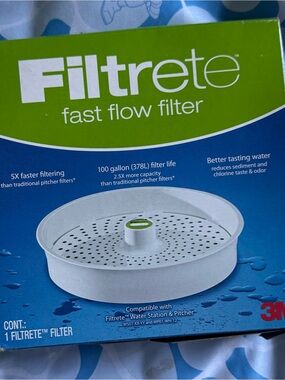 Filtrete Fast Flow White Water Pitcher Filter